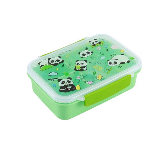 Immagine di Lunch Box Kids PANDASTIC con posate