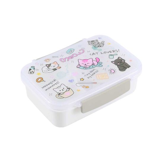 Immagine di Lunch Box Kids CAT con posate