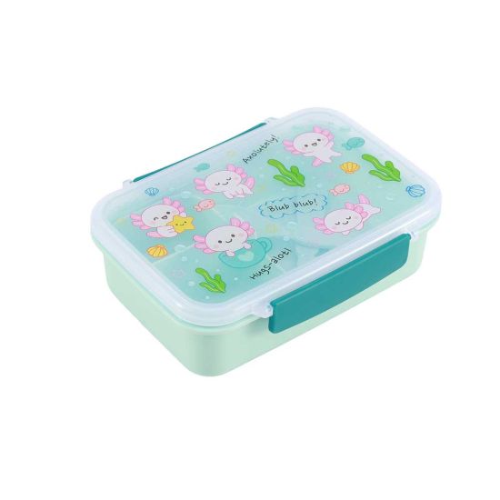 Immagine di Lunch Box Kids AXOLUTELY con posate