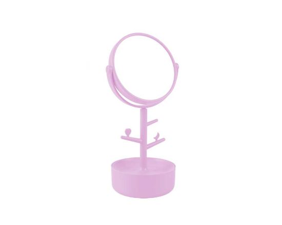 Immagine di Specchio con portagioie Rosa