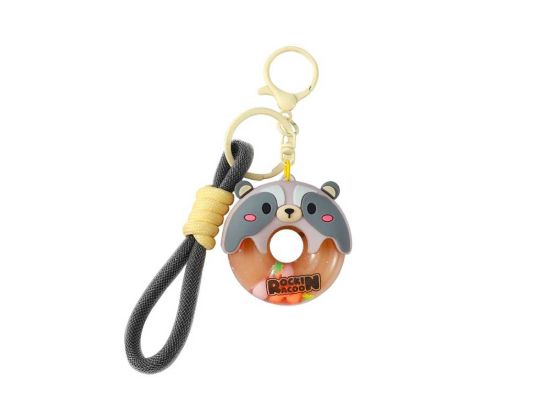 Immagine di portachiave Donuts Gatto Glicine