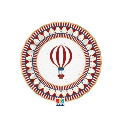 Immagine di Piatti cm20 Christmas Carousel 6 pezzi