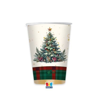 Immagine di Bicchieri cc250 Tartan Christmas 6 pezzi