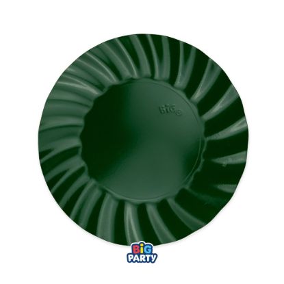 Immagine di Piatti cm20 Wavy Verde Foresta 6 pezzi