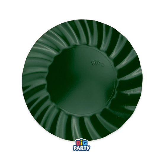 Immagine di Piatti cm20 Wavy Verde Foresta 6 pezzi