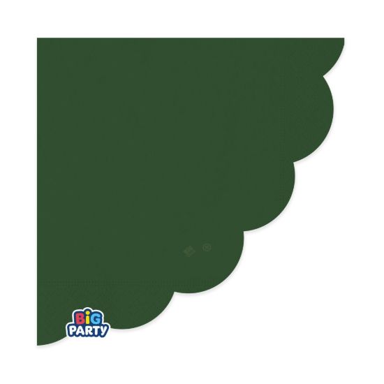 Immagine di Tovaglioli cm33 x 33 Wavy Verde Foresta 16 pezzi