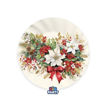 Immagine di Piatti cm20 Vintage Christmas 6 pezzi