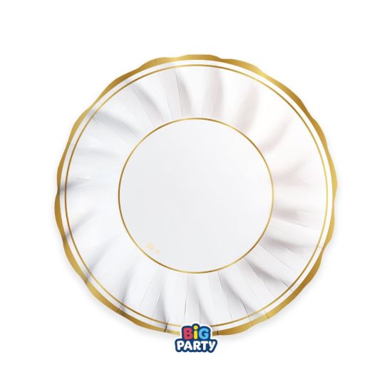 Immagine di Piatti cm25 Classic Gold Metal 6 pezzi