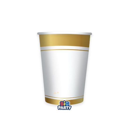 Immagine di Piatti cm20 Classic Gold Metal 6 pezzi