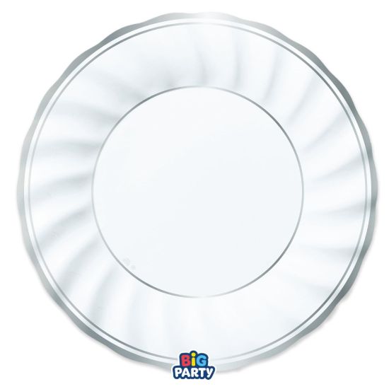 Immagine di Piatti cm30 Classic Silver Metal 6 pezzi