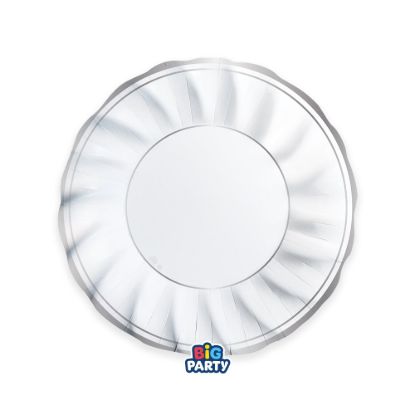 Immagine di Piatti cm25 Classic Silver Metal 6 pezzi