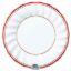 Immagine di Piatti cm30 Classic Red Metal 6 pezzi
