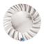 Immagine di Piatti cm25 Wavy Argento Metal 6 pezzi